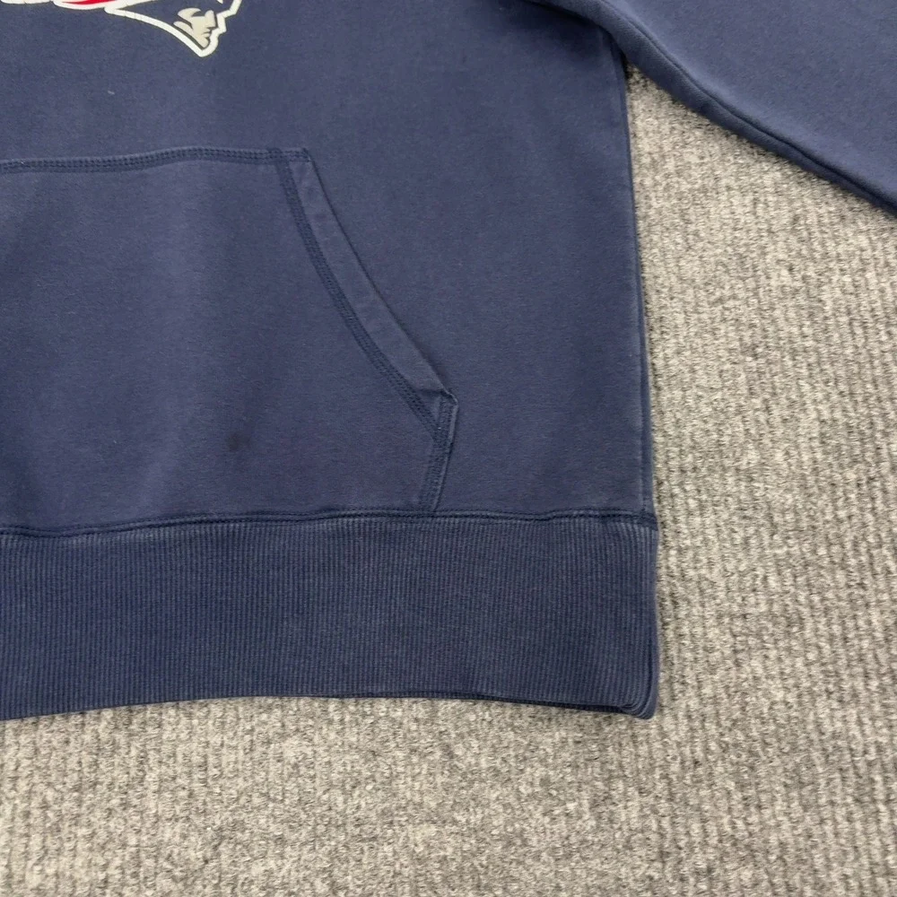 New England Patriots Nike Hoodie Mens L Blue Cotton Super Bowl LI Champions